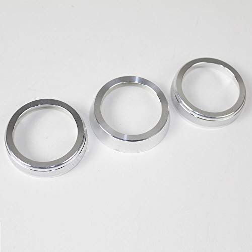 【CARKLEID】ジムニー JB64w ジムニーシエラ JB74w パーツ 内装 ドレスアップ エアコンダイヤルカバー ATエアコン車専用 エ