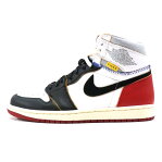 UNION LOS ANGELES × NIKE / ユニオン ロサンジェルス ナイキAIR JORDAN 1 HIGH OG NRG / エアジョーダン 1 ハイWHITE/BLACK-VARSITY RED-WOLF GREY /ホワイト ブラック ヴァーシティ レッド ウルフ グレー 国内正規品 新古品