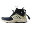 NIKE LAB × ACRONYM / ナイキラボ アクロニウムAIR PRESTO MID/エアー プレスト ミッドblack/black-bamboo/ ブラック ブラック バンブー【844672-001】 国内正規品 美中古品【中古】