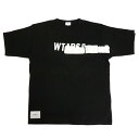 WTAPS / ダブルタップスSIDE EFFECT DESIGN TEE SS 01 /サイド エフェクト デザイン ショートスリーブ TシャツBLACK / ブラック 黒2019AW 国内正規品 新古品