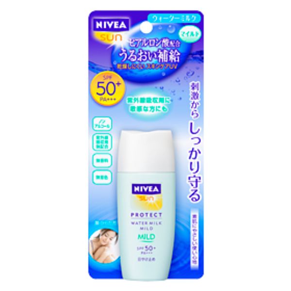 花王ニベアサン プロテクトウォーターミルク マイルド　30ml4個までメール便可　送料120円（※注）