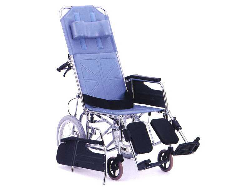 リクライニング車椅子 介助式 CM-56（背・足・別動）　【松永製作所】【RCPmara1207】