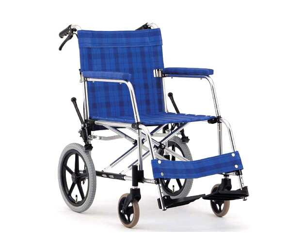 アルミ介助式車椅子 基本タイプ MA-126DX　（優介くん）　【松永製作所】【RCPmara1207】
