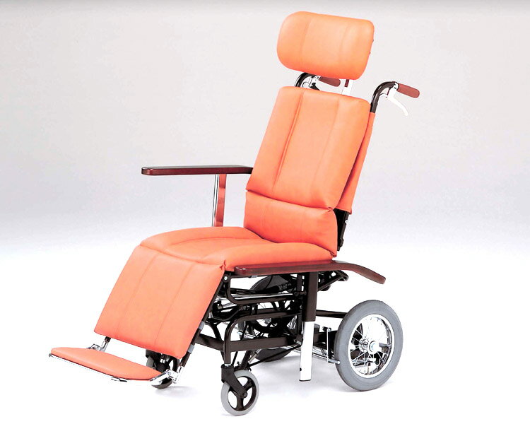 フルリクライニング車椅子 NHR-7　【日進医療器】【RCPmara1207】