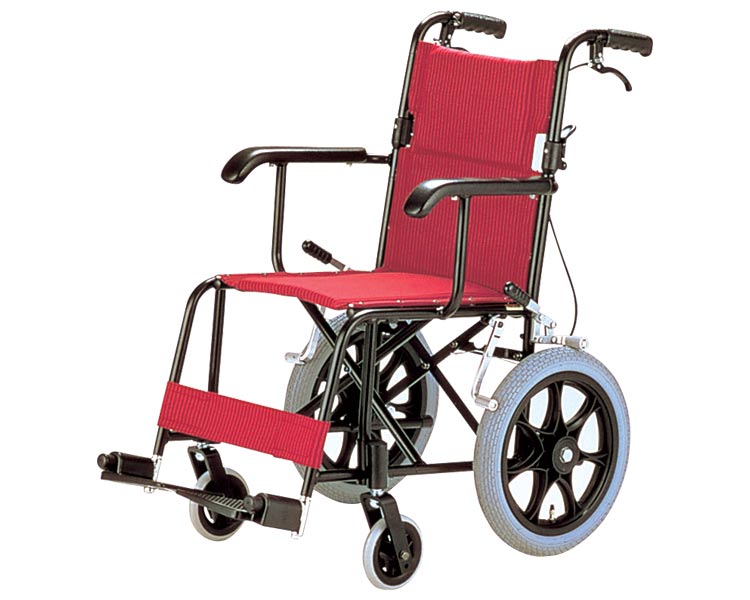 アルミ介助式車椅子 TH-2SB　【日進医療器】【車椅子】
