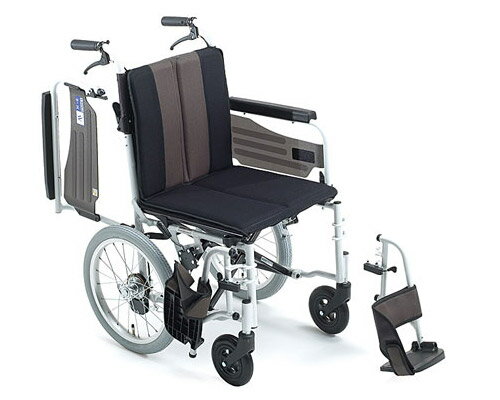 アルミ介助式車椅子　ウイングスイング　MPCWSW-46JDF　HG　M-1シリーズ　【ミキ】【smtb-kd】【送料無料】【半額以下】