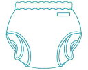 パンツ型おむつカバー 18-11001 Sサイズ モナーテメディカル介護用品 おむつ カバー