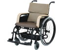 アルミ自走車いす アシスタイースII/202060AB ブラウン ピジョンタヒラ 【RCP】【介護用品】