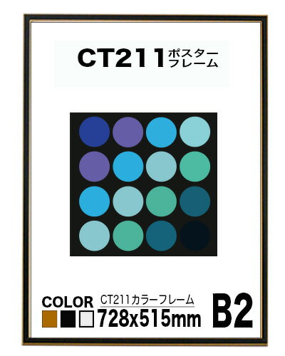 【送料無料】CT211カラーコレクションパネル B2 サイズポスターフレーム 額縁 515…...:panel-c:10000036