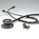 ケンツメディコ 聴診器 フレアーフォネット II ブラックエディション KENZMEDICO ス