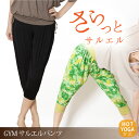 【送料無料 ゆうパケット】レディース ヨガパンツ サルエルパ...