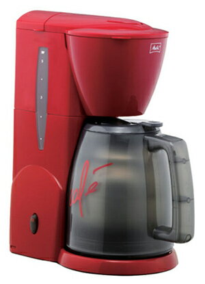 メリタ・アロマサーモ・コーヒーメーカーJCM-512（5人用）魔法瓶タイプ保温ポット-レッド魔法瓶タイプの保温ポット採用メリタ・コーヒーメーカー