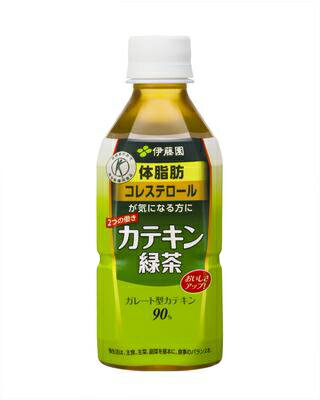 伊藤園 引き締った味『 カテキン緑茶 24本セット 』 350ml x 24本　2セットで 送料無料