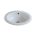 【送料無料】【WhityBowl陶器洗面器】ホワイティボウル...