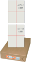 A6サイズ、ハガキサイズに裁断おうむ更紙 A4(1,000枚包)【当日発送可】【更半紙】【わら半紙】【ざら半紙】【印刷用紙】【学校用紙】