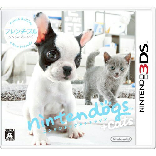 【新品】【3DS】 nintendogs＋cats ニンテンドッグス＋キャッツ　フレンチブル＆Newフレンズ [CTR-P-ADBJ]