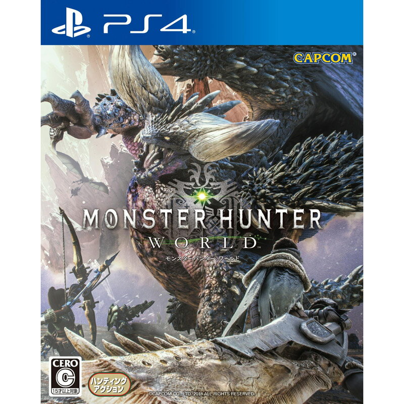 2018年2月5日入荷分【新品】【PS4】モンスターハンター：ワールド 通常版 [PLJM-16110][モンスターハンターワールド]