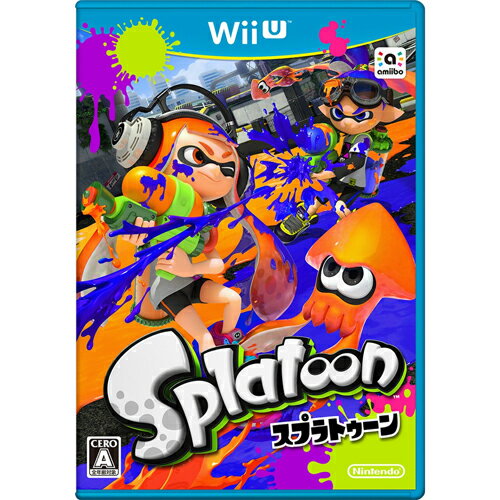 【新品】【Wii U】 Splatoon （スプラトゥーン） [WUP-R-AGMJ][W…...:papyrus-two:10006686