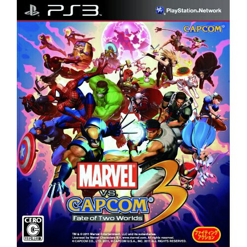 【新品】【PS3】 MARVEL VS. CAPCOM 3 Fate of Two Worlds [BLJM−60256]