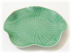 Jenggala ジェンガラ Lotus Leaf Plate