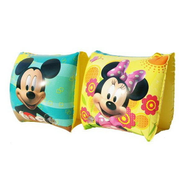ディズニー　ミッキーマウス・ミニーマウス　アームフロート　子供用　浮き輪　(Mickey・minnie） バザーセール