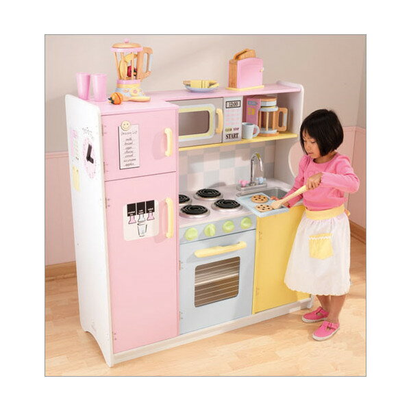 【Online　Only】【KidKraft】キッドクラフト ラージキッチン (Large Kitchen )(53181)【smw4】