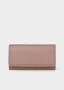 ポールスミス キーケース ダブルステッチディテール ピンク Paul Smith