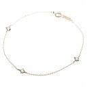 4℃ ネックレス 4℃ ピアス ヨンドシー ブレスレット カナル 4℃ 正規品 3粒キュービックジルコニアピンクゴールドブレスレット