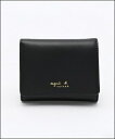 【あす楽】アニエスベー 折財布 ブラック agnes b. VOYAGE