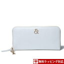 ピンキー&ダイアン 財布 長財布 カスケード ラウンドファスナー ホワイト Pinky&Dianne