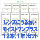 【送料無料!】レインボーコンタクト モイストワンプラス120ml 12本セット(約1年分