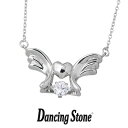 クロスフォーニューヨーク Crossfor NewYork ネックレス Dancing Stone ダンシングストーンシリーズ 人気デザインシリーズ Baby Angel 天使の羽根 【NYP-556】【送料無料】