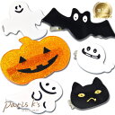 ハロウィン モンスター ヘアクリップ ヘアアクセ ヘアアクセ...