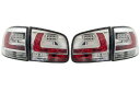SONAR(ソナー) フォルクスワーゲン トゥアレグ テールランプ LED テール ランプ クローム インナー クリスタル レンズ 03-10 VW トゥアレグ(7L)