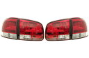 SONAR(ソナー) フォルクスワーゲン トゥアレグ テールランプ LED テール ランプ クローム インナー レッド&クリスタル レンズ 03-10 VW トゥアレグ(7L)