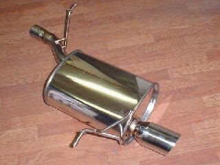 2009サマーセール品!送料無料!ARQRAY ステンレススポーツマフラー BMW E46 318ti コンパクト シングルテール