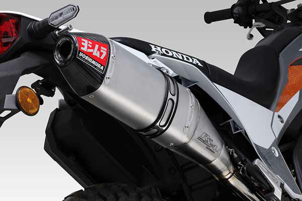 ヨシムラ(YOSHIMURA) CRF250L/CRF250ラリー フルエキマフラー 機械曲 RS-4J カーボンエンド 政府認証 SSF サテンフィニッシュ 110-47H-5L30
