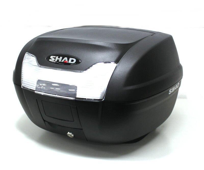 SHAD　汎用リアボックス　SH40(40L)　トップケース　ブラック[バイクボックス][シャッド][シャード][バイクリアボックス]期間限定5,250円以上送料無料！※一部地域除く