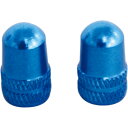ALLIGATOR 72171 アルミバルブキャップ 米式 ブルー 1セット(2個入)【あす楽対応】