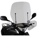 【送料無料】旭風防 ナックル付ウインドシールド 適合車種:アドレスV125S(UZ125SL0):アドレスV125Sベーシック(UZ125SUL0) AD-19【あす楽対応】【梅雨対策】