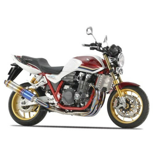 R’s Gear(アールズギア) ワイバンクラシックR シングル Sタイプ FinalAnniversary チタンドラッグブルー CB1300SF/CB1300SB MH48-S5CD バイク フルエキゾーストマフラー