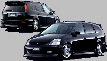 A@DAMD@_h@GA@z_ @STREAM@M/CO@RN1E2E3E4@IMPERIAL@FRONT HALF SPOILER