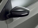 Volkswagen / フォルクスワーゲン / VW純正アクセサリーカーボン調 ドアミラーカバーセットPOLO(6R)ポロ送料60サイズ