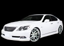 ●期間限定特価!【LS460/LS600h レクサス】 フロントハーフスポイラー◆激安新品エアロパーツ!