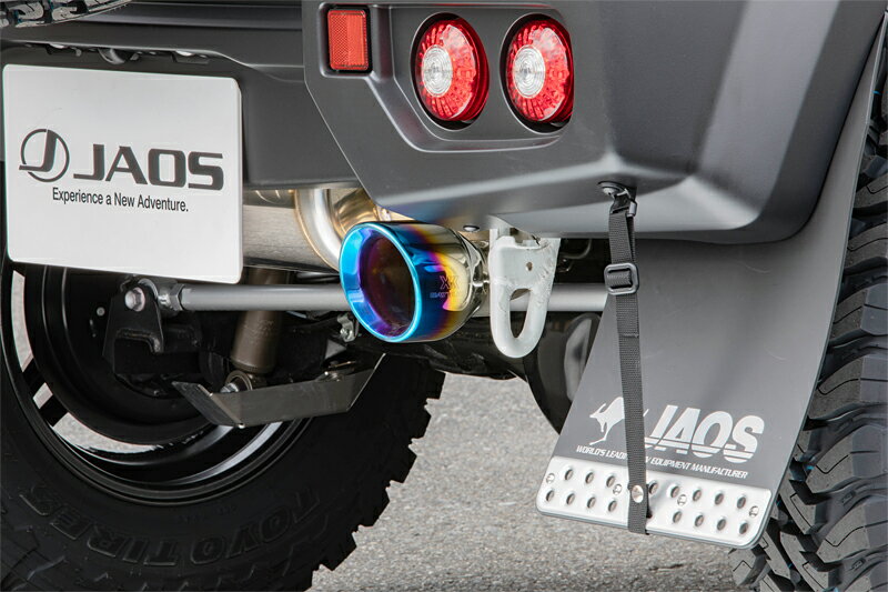 JAOS ジャオス BATTLEZ バトルズ マフラー ZS TC チタンカラーテール B702513ATC リヤスポーツカウル用 スズキ ジムニー シエラ JB74系 SUZIKI JIMNY SIERRA カスタム 改造 オフロード アゲ