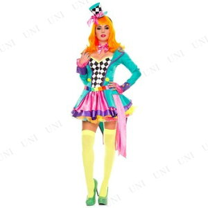 【送料無料】ミュージックレッグ(MusicLegs)ハッター・ホッティー大人用SM♪ハロウィン仮装衣装コスプレコスチューム大人用レディースマッドハッター帽子屋不思議の国のアリスアリス_hw16_ld18