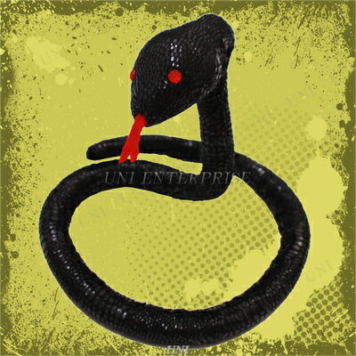 あす楽対応 Uniton 黒蛇 飾り 装飾 パーティーグッズ ハロウィングッズ パーティー…...:party-honpo:10378163