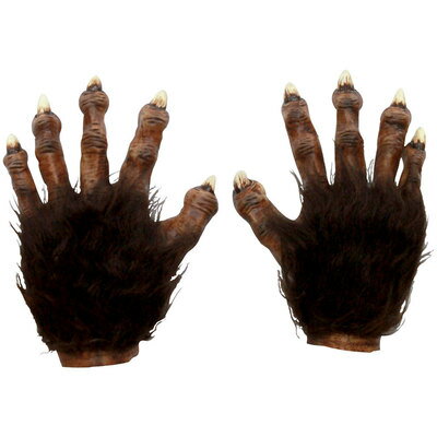 DXウルフハンド 【 コスプレ 衣装 ハロウィン 動物 アニマル 手袋 グローブ 狼 オオカミ パーティーグッズ プチ仮装 変装グッズ ハロウィン 衣装 】