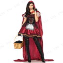 【あす楽12時まで】 ミス・レッドフード S 【 仮装 衣装 コスプレ ハロウィン 大人 コスチューム 女性 赤ずきん あかずきんちゃん 童話 大人用 女性用 パーティーグッズ おとぎ話 レディース 】