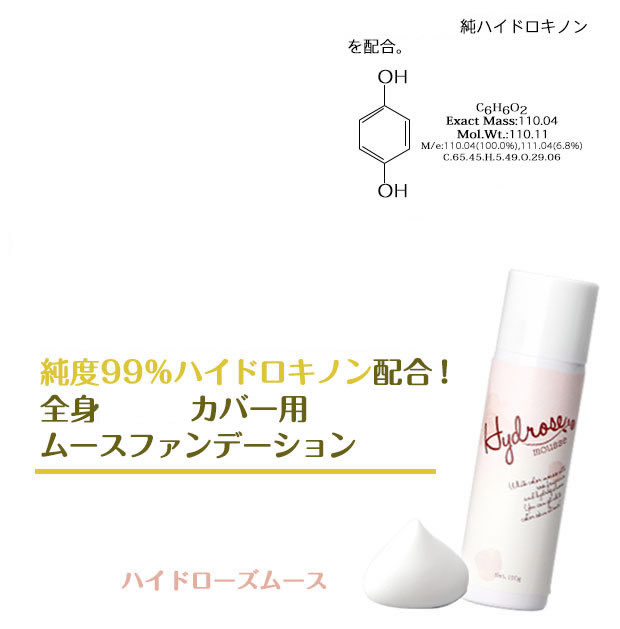 【ハイドローズムース 100g】2個で送料無料代引無料5個で梱包時に1個多く入れてプレゼントカバームースファンデーション 化粧品 コスメ 美容しっかりスキンケア★ポイント10P24jul13